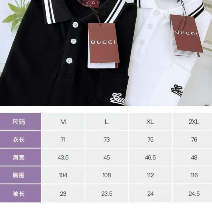Picture of Gucci Polo Shirts Short _SKUGucciM-2XL8qx1827881